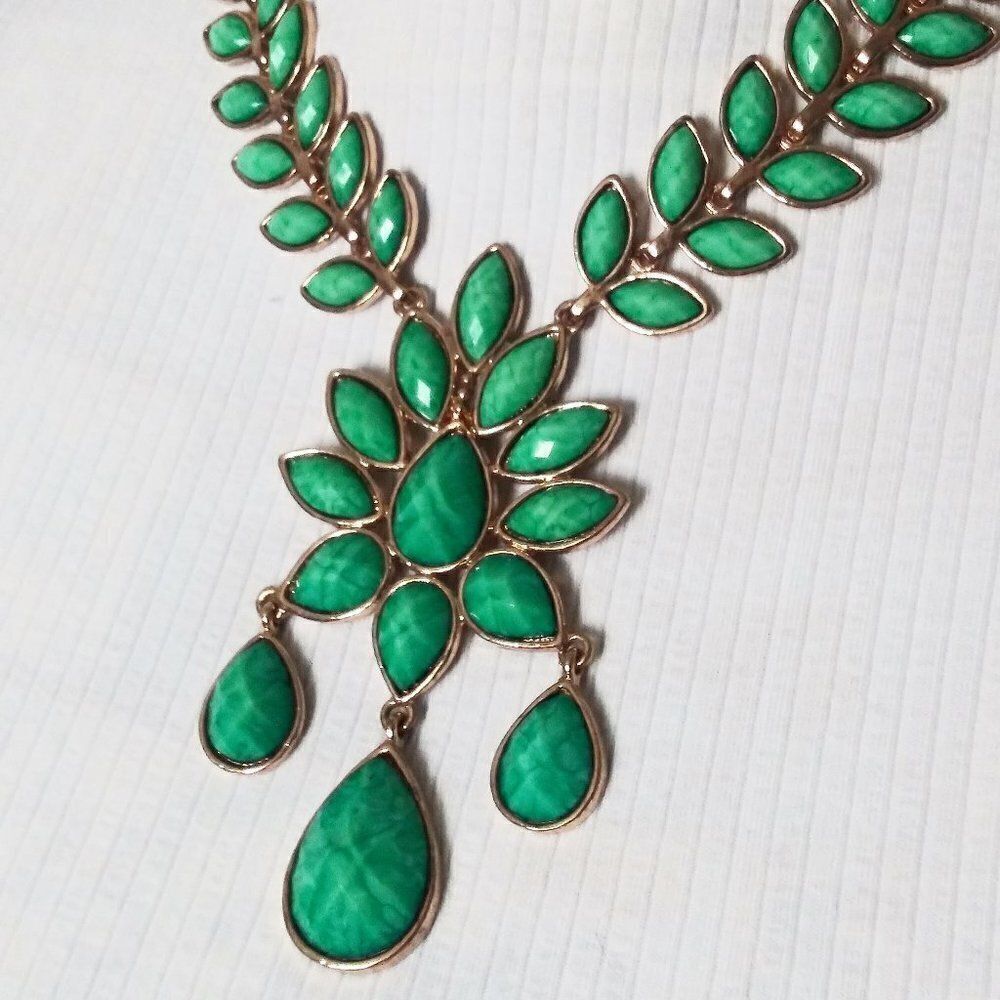 AMRITA SINGH Hamptons Dune Necklace Faceted Boho Bead Drop Statement Jewelry - Picture 3 of 10